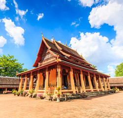 Wat Saket  in Vientiane of Laos