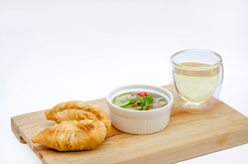 Curry puff pastry