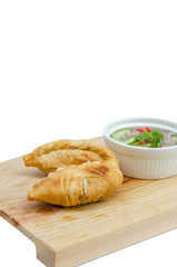 Curry puff pastry