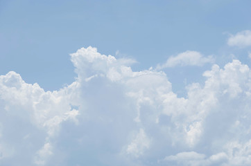 Naklejka premium blue sky