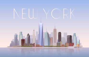 New York. Vector illustration.