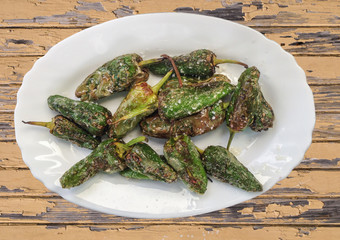 Pomiento de Padron,Pepper, Tapas.