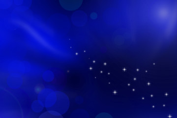 Fototapeta premium blue background with stars