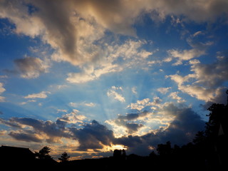 平泉　夕暮れ