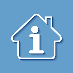 Logo maison et informations.