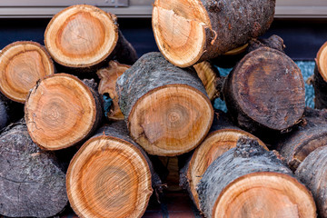 Firewood Log Stack