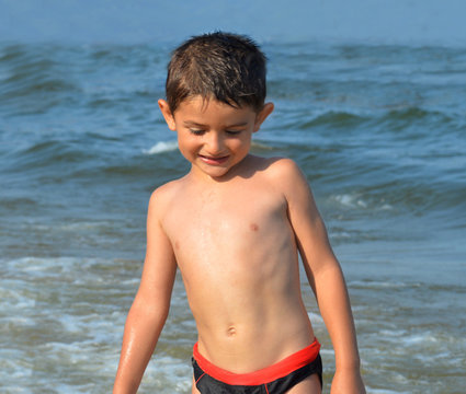 Child of the beach