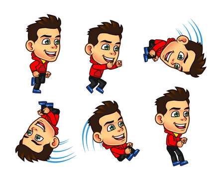 Parkour Boy Game Sprite