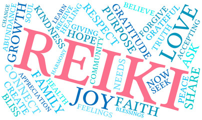 Reiki Word Cloud