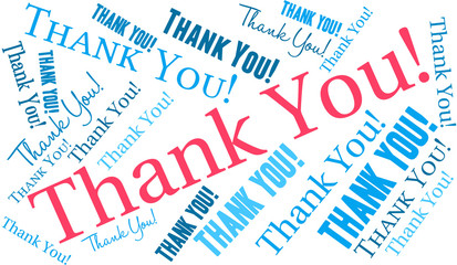 Thank You Word Cloud