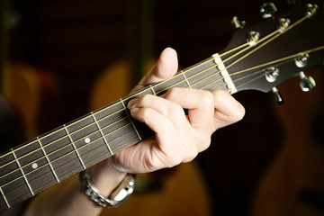 Obraz premium Photo blur or soft focus for background. Musicians are testing i