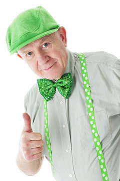 Positive Senior Irishman