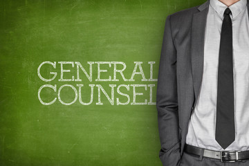 General counsel on blackboard