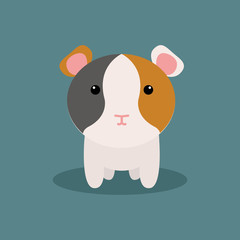 Cute Cartoon Hamster