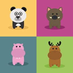 Cute Cartoon Animals