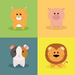 Cute Cartoon Animals