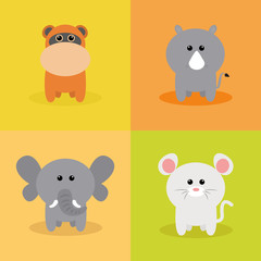 Cute Cartoon Animals