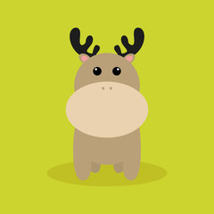 Cute Cartoon deer