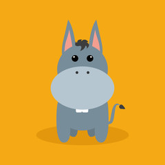 Cute Cartoon donkey