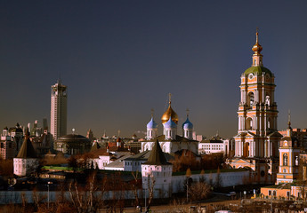 Obraz premium Новоспасский монастырь, Москва.