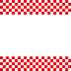 背景　和風　市松模様