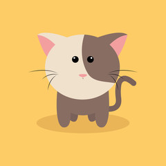 Cute Cartoon cat