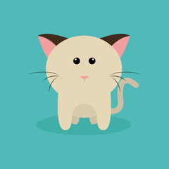 Cute Cartoon cat