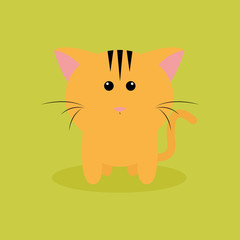 Cute Cartoon cat