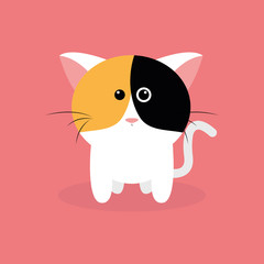 Cute Cartoon cat