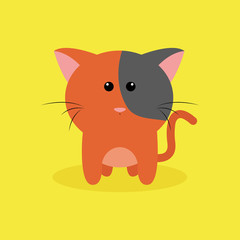 Cute Cartoon cat