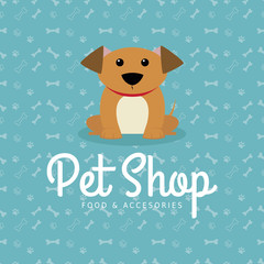 Pet shop background