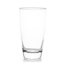 empty  glass isolated on a white background