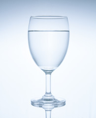 water wine glass