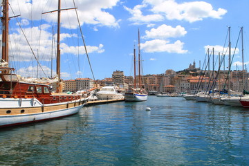 Vieux port de Marseille, France