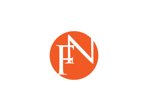 Double FN letter logo