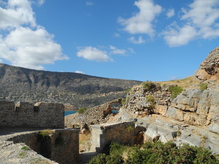 Fototapeta na wymiar Auf Spinalonga, Kreta