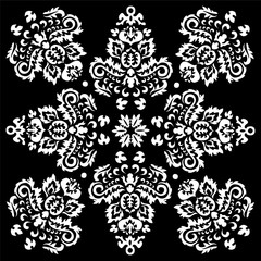 stock vector orient floral pattern