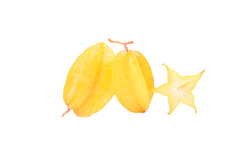 Fototapeta premium Star apple on white background