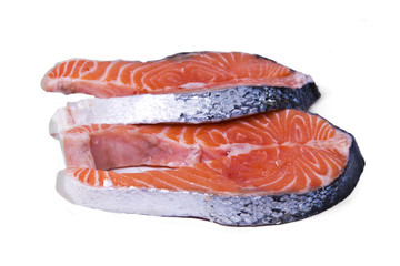 salmon isolated