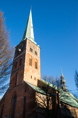 Jakobikirche in Lübeck, Deutschland