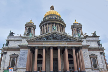 Fototapeta na wymiar St. Isaac's Cathedral, St Petersburg, Russia
