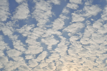 Beautiful sky with clouds