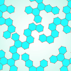  Molecule DNA. Abstract background. Vector illustration. Eps10