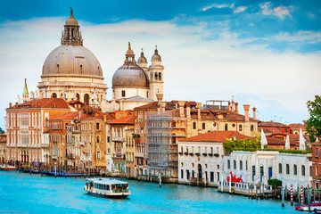 Fototapeta premium Canal Grande w Wenecji, Włochy