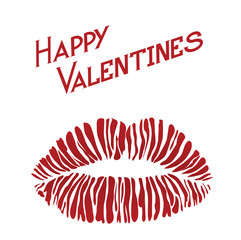 Greeting card for Valentines day