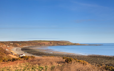 Monreith Bay.  The view across Monreith Bay in Dumfries and Galloway, Southern Scotland.