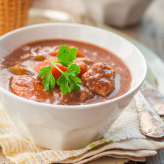 Slow Cooked Beef Stew with Vegetables