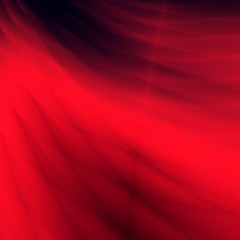 Silky abstract smooth red modern card design