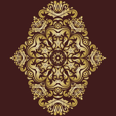Oriental Abstract Vector Pattern