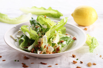vegetarian caesar salad.